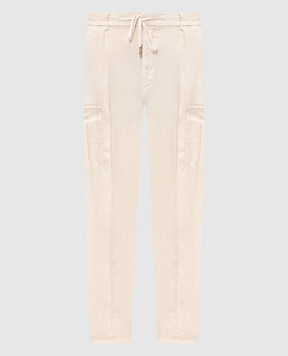 Peserico Бежеві карго з льону R54275T00D02494