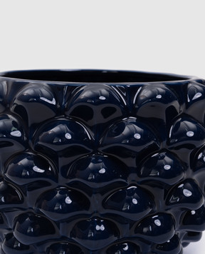 Lamart Синє кашпо у формі шишки 1038193