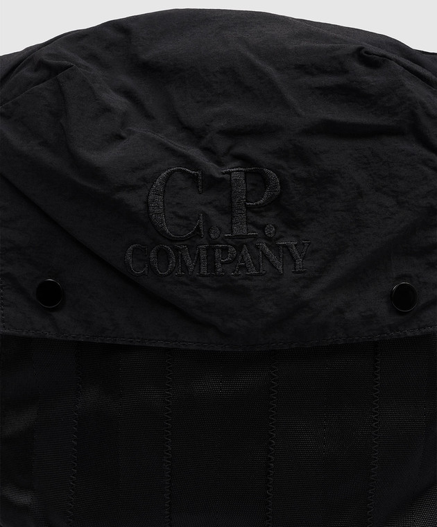 C.P. Company Черная сумка с вышивкой логотипа MAC154A110188M изображение 4