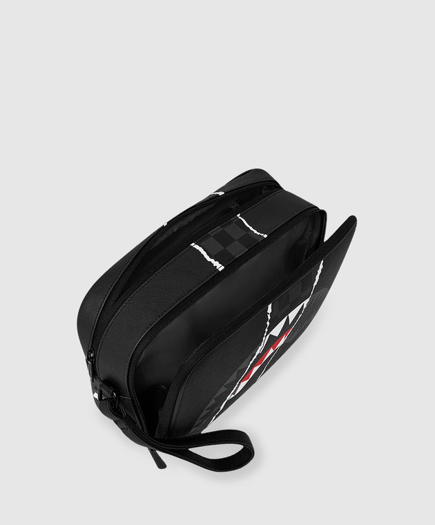 Sprayground Дитячий чорний несесер SHARK SLASH 910B9351NSZ зображення 4