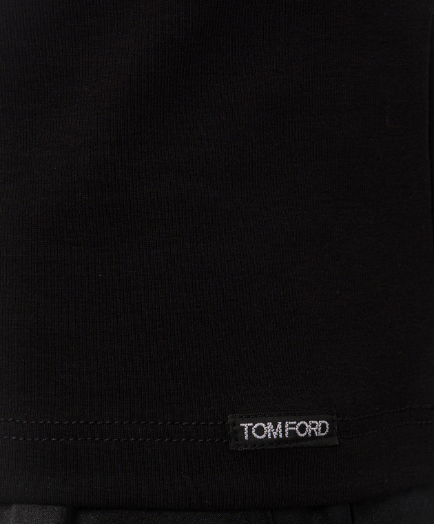 Tom Ford Футболка черного цвета T4M081040 изображение 4