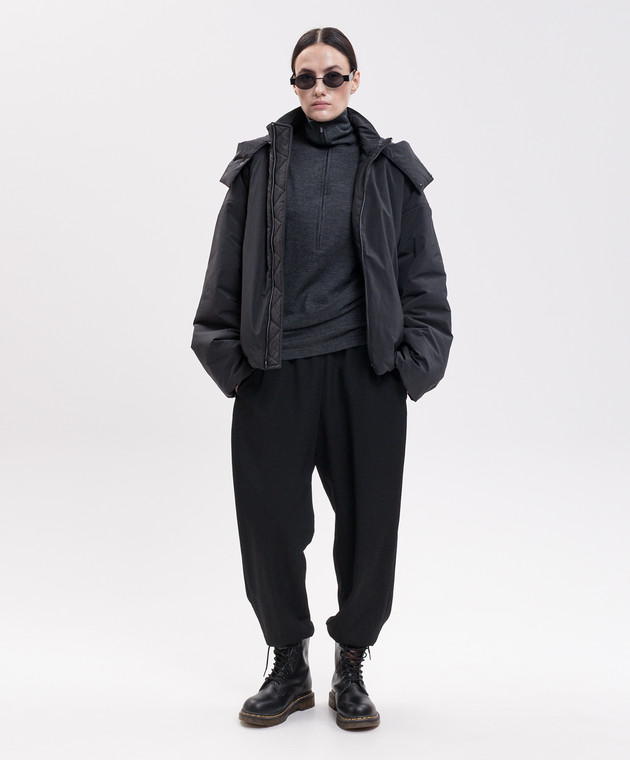 Y`S Yamamoto Чорна куртка YWY43933 зображення 2