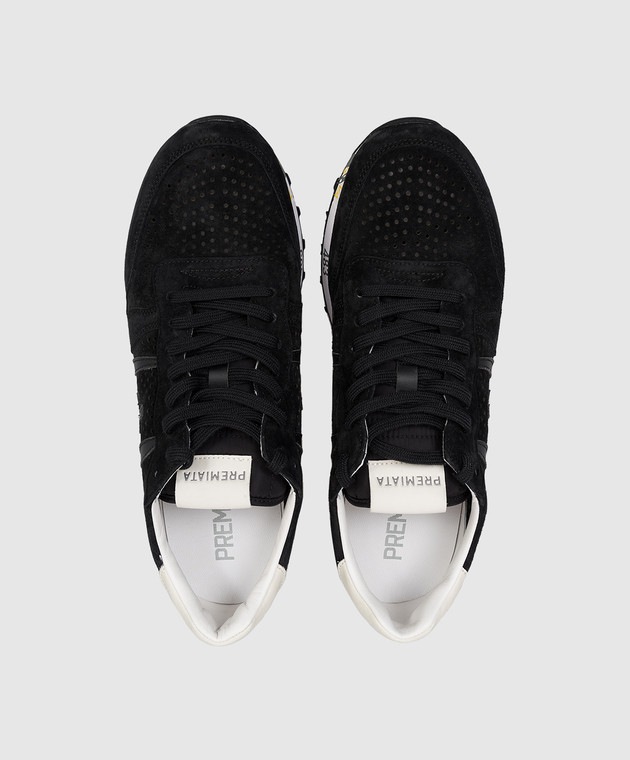 Premiata Чорні замшеві кросівки ERIC ERIC зображення 4