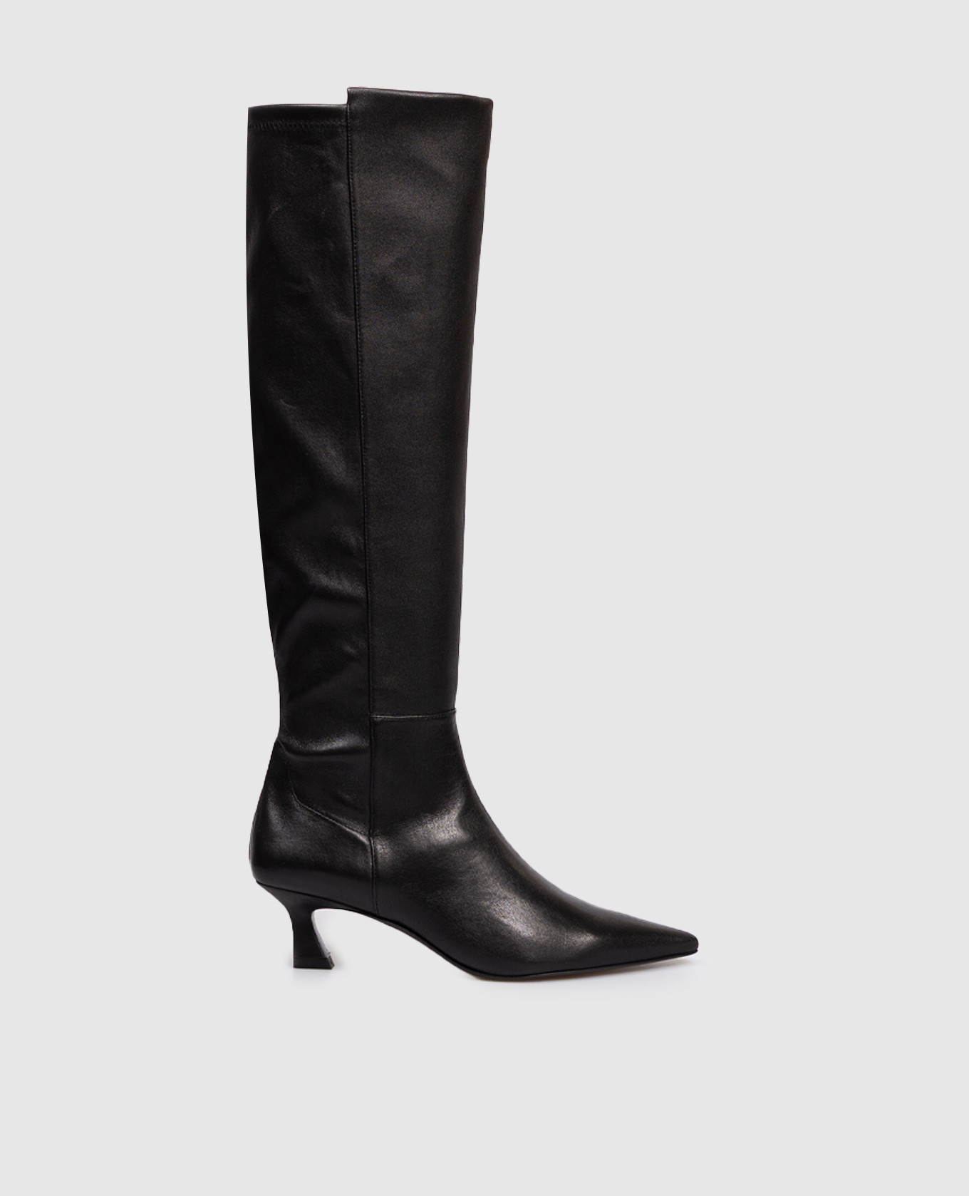 

Черные кожаные сапоги VINNIE, Черный, Сапоги