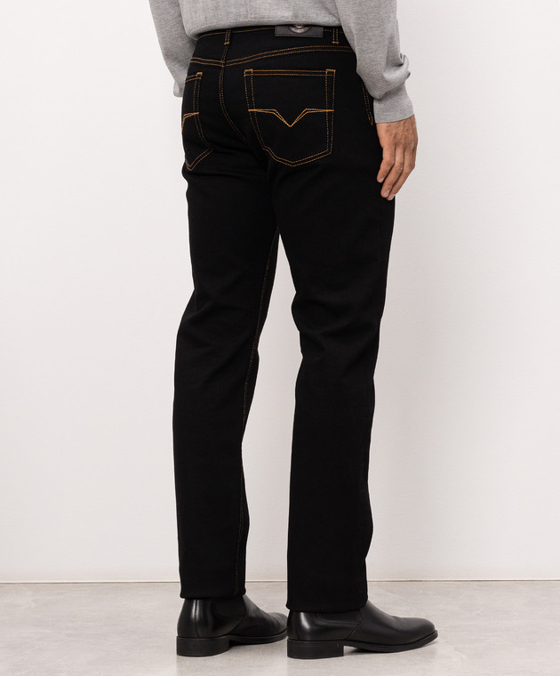 Versace Черные джинсы 10243631A18626 изображение 4