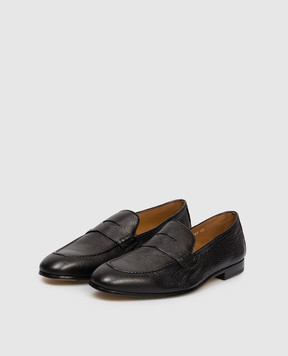 Doucal's Чорні шкіряні лофери DU2983PANNUF054