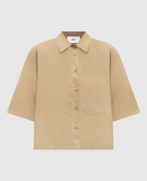 Solotre Бежевая рубашка M1AB0019
