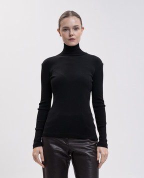Max Mara Черный гольф CONO из шерсти MXMCONO