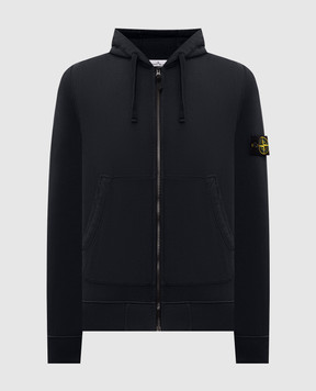 Stone Island Синяя спортивная куртка с логотипом патча L2S156100061S0051