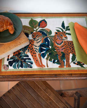 TESSITURA TOSCANA TELERIE Набір столових килимків LEOLEAF NT250127030177