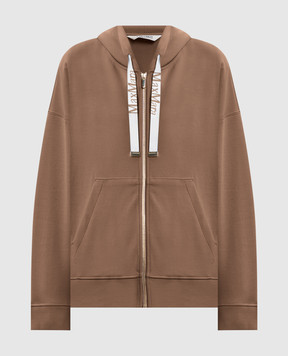 Max Mara Коричневая спортивная куртка JOUR SMMJOUR