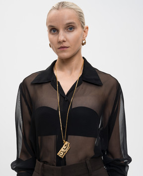 PUCCI Золотистий ланцюжок з підвіскою Case Necklace 5UAM305U920