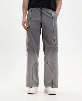 Off-White Сірі спортивні штани Gradient Slouchy 44MCJ03LS26F001