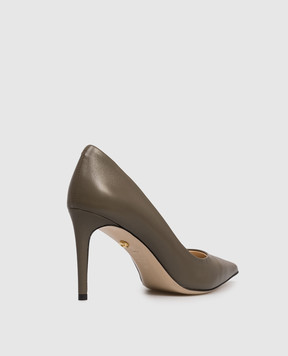 Babe Pay Pls Шкіряні туфлі кольору хакі 201801KO