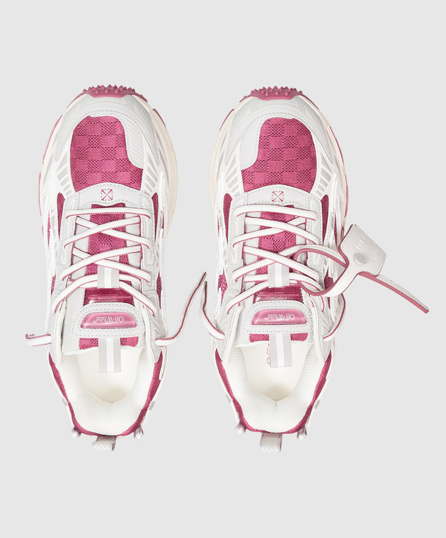 Off-White Розовые кроссовки Be Right Back OF05750651 изображение 4
