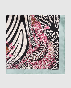 MANTERO 1902 Хустка Hide and Seek із шовку 0904F0030G56945