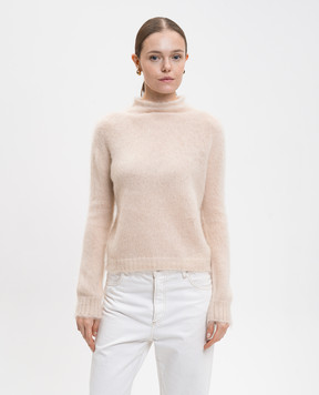 Max Mara Бежевий светр Umile з вовною UMILE