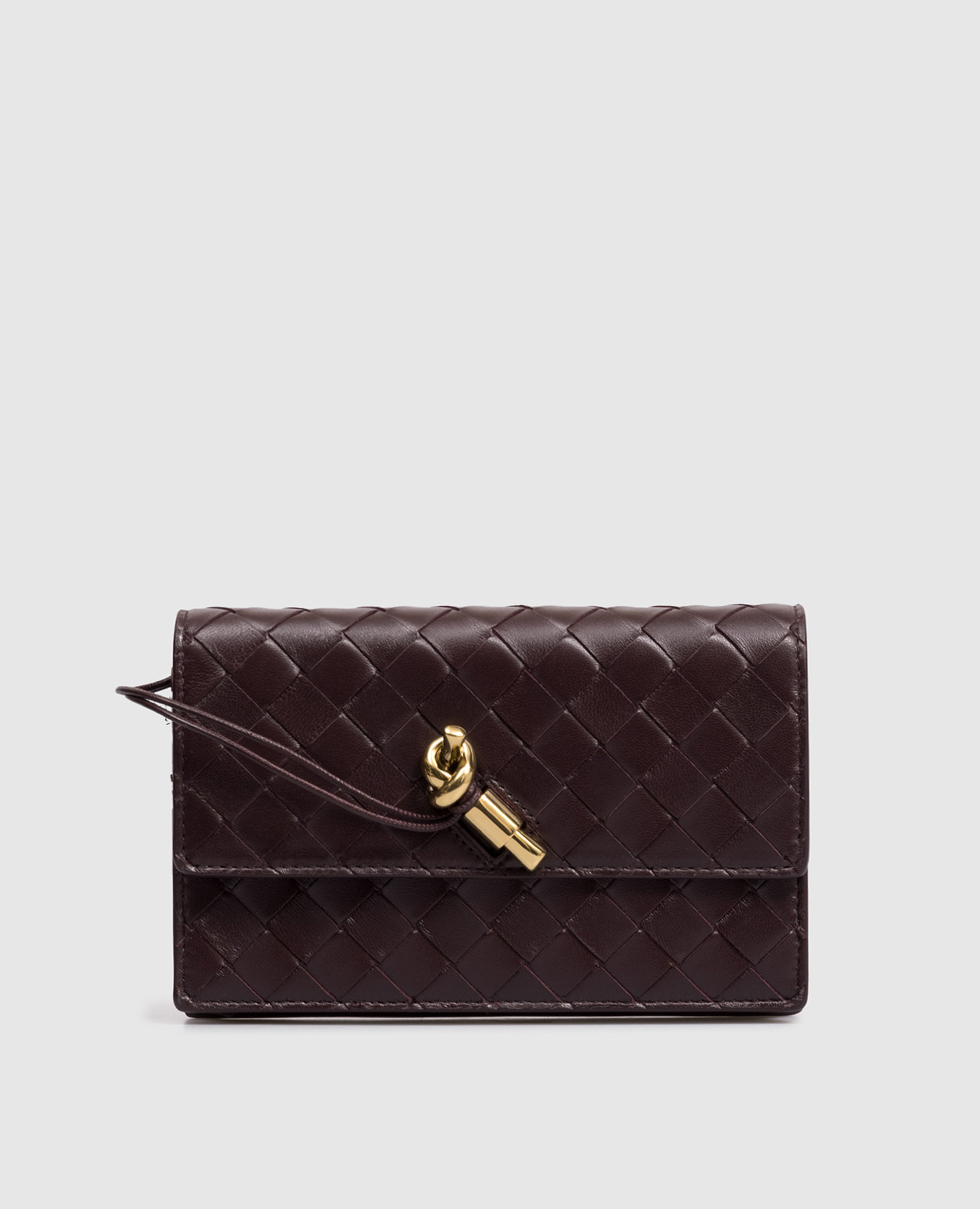 Коричневая кожаная сумка Andiamo