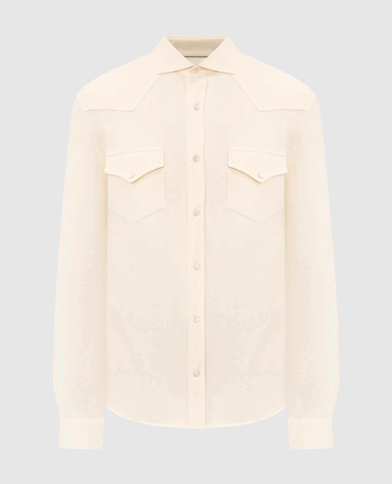 Бежевая рубашка