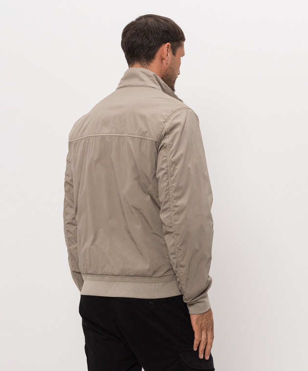 C.P. Company Бежевая куртка с патчем логотипа MOW255A005864G изображение 4