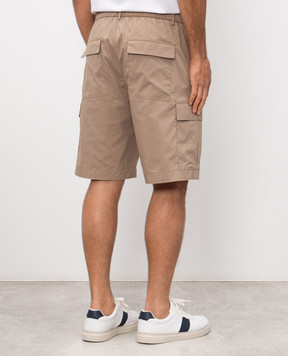 Peserico Коричневі шорти карго R5423100029