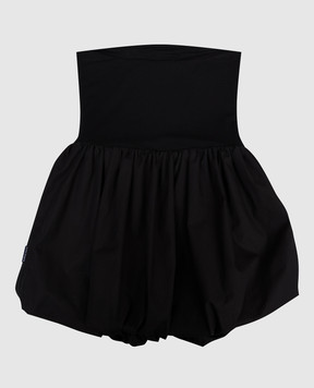 Palm Angels Дитяча чорна сукня з принтом логотипа PGDB024S26FAB001