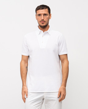 Loro Piana Біле поло Brenna FAN5407sh