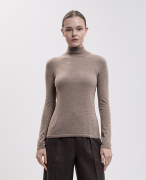 Max Mara Бежевый гольф GATTO из кашемира MXMGATTO