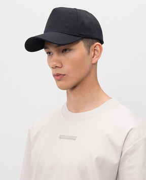 Heliot Emil Чорна кепка STEMMA 16145