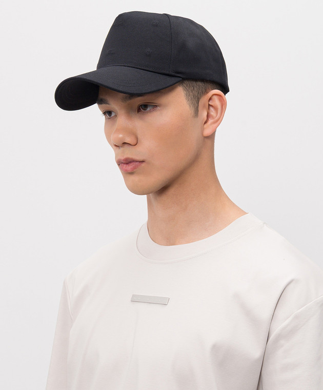 Heliot Emil Чорна кепка STEMMA 16145 зображення 2