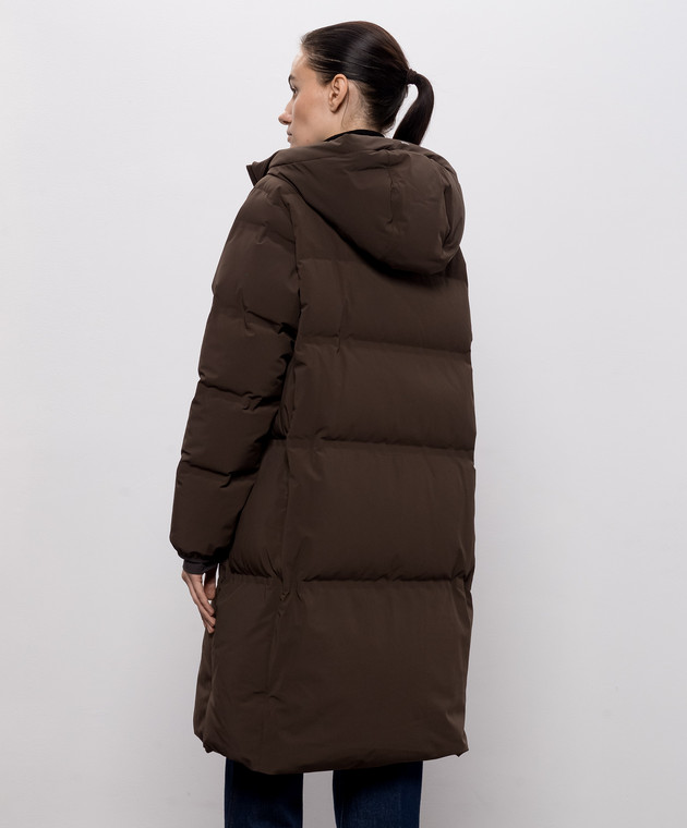 Herno Коричневый пуховик PI002239D12590SZ изображение 4