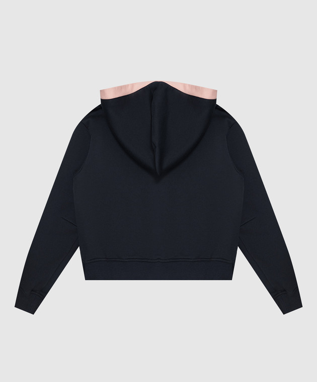 Dolce&Gabbana Детская синяя спортивная куртка L5JWDRG7PWH изображение 2