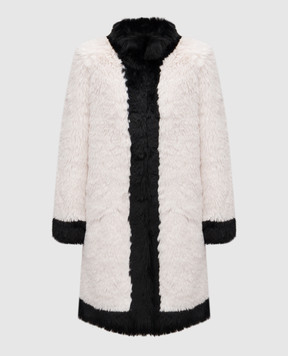 Twinset Белая удлиненная куртка 252TT2153