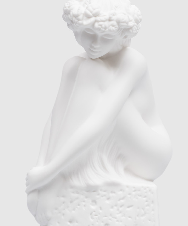 Palais Royal Декоративная белая фарфоровая статуэтка Zodiac Virgo woman 4509 изображение 3