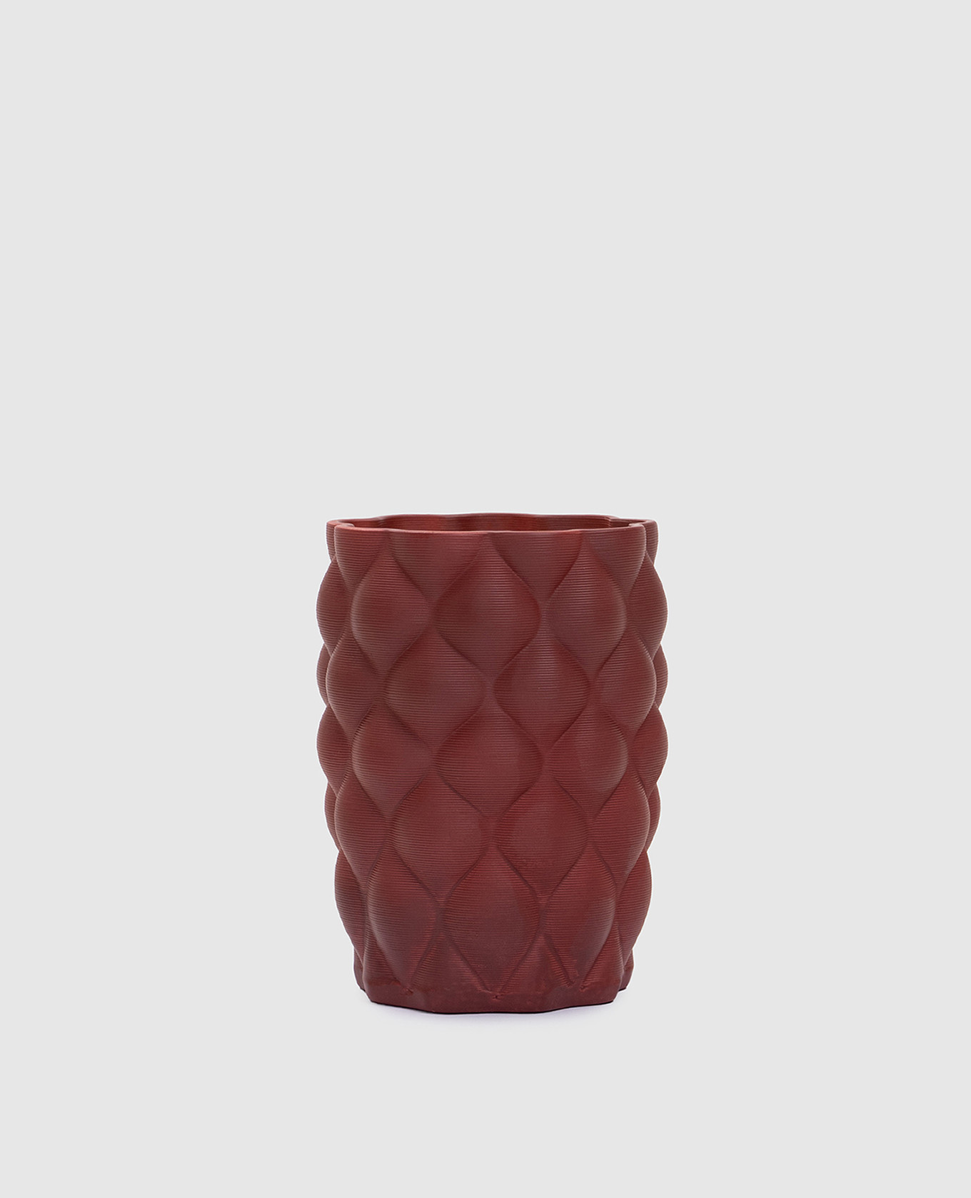 

Ароматизированная свеча Campo Di Fragole в фарфоровом подсвечнике, Бордовый, Свечи