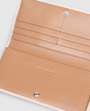 Gianni Chiarini Бежевий шкіряний гаманець PF5041TKL