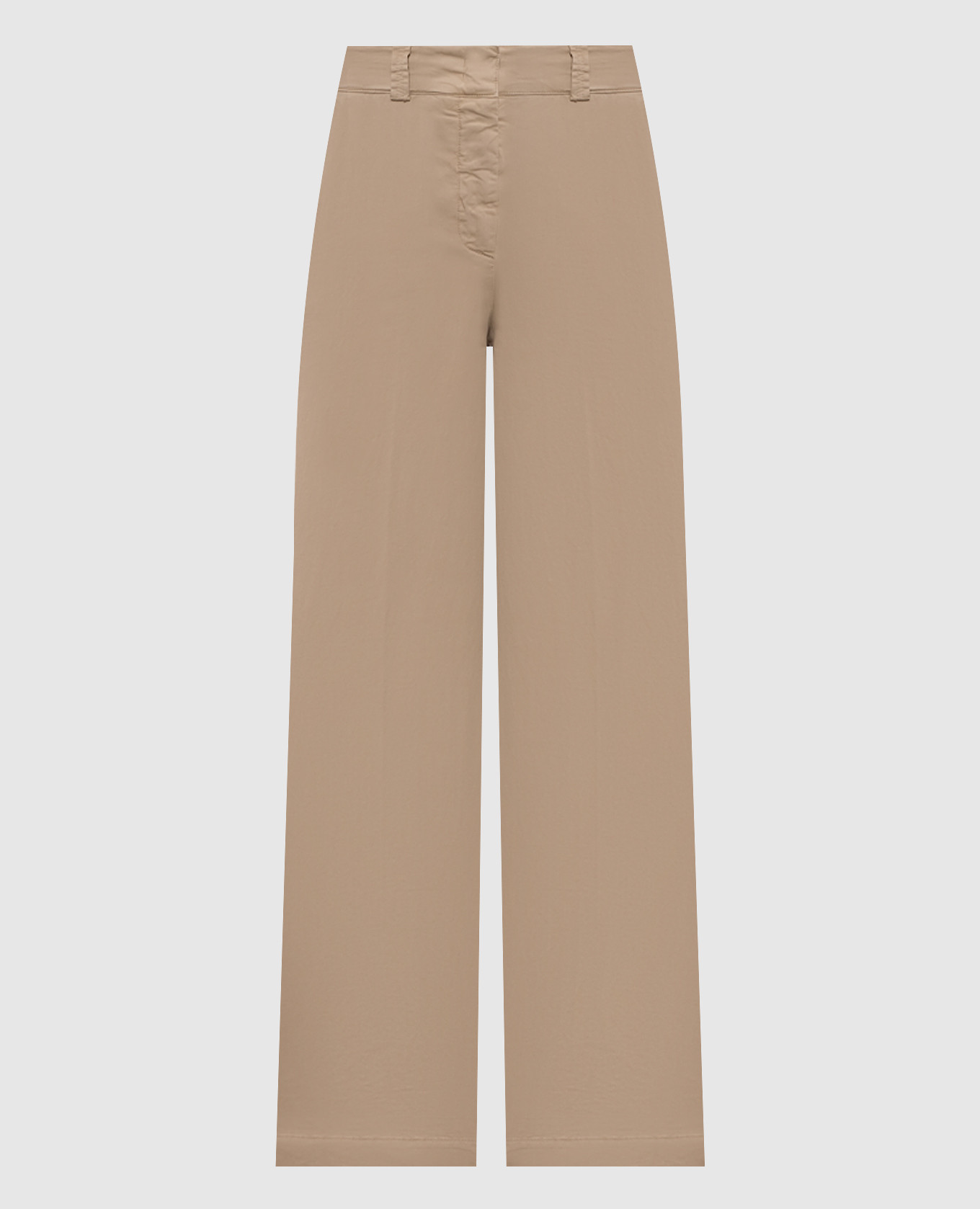 

Бежевые брюки, Бежевый, Прямые брюки