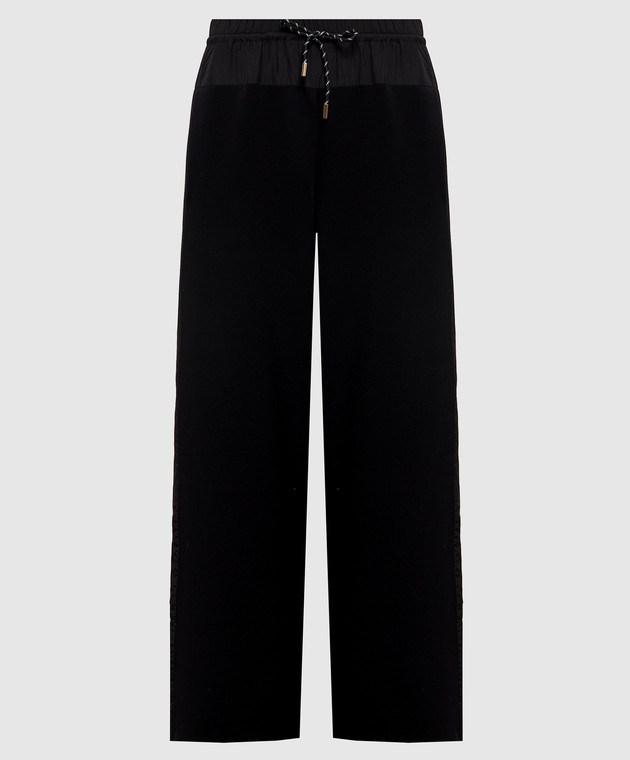 Twinset Черные спортивные штаны 262LI2LCC