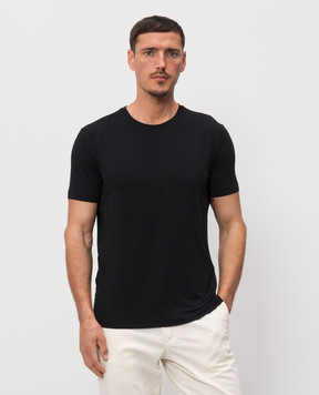 Castangia dal 1850 Чорна футболка DMTSDM54S26