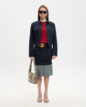 Khaite Синя джинсова куртка Augustine 1175908040