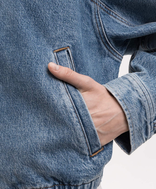 AGOLDE Синя джинсова куртка Dixon A51201885 зображення 5