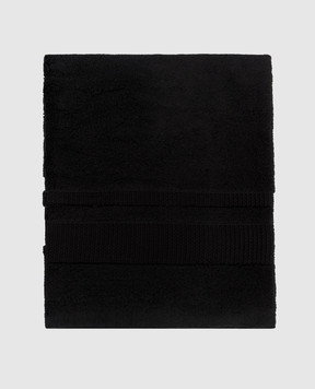 Hamam Чорний махровий рушник для ванної PERA PERABATHTOWEL