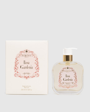 Santa Maria Novella Гель для душу Rosa Gardenia в скляній ємності з дозатором 250 мл 32380021