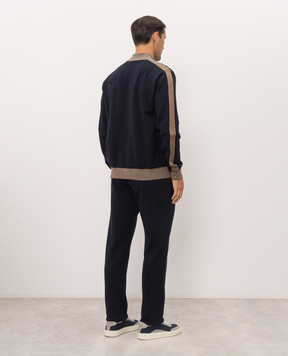 Bertolo Cashmere Синий спортивный костюм 9026330025859026340025