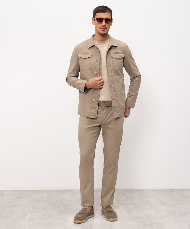 Florentino Бежевая куртка 126353613722 изображение 2