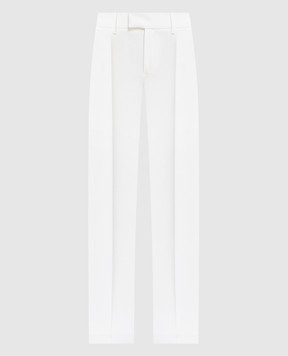 Jacob Lee Білі штани кльош WP0008SS26NW