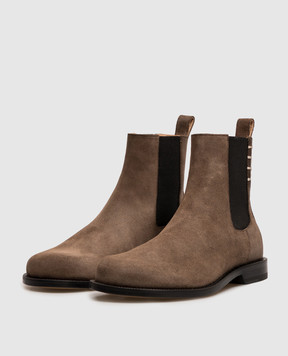 JW Anderson Коричневі замшеві челсі CT0002LA0319