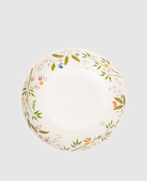 Geminiano Cozzi 1765 Біла порцелянова тарілка для супу Incanto di Primavera TTCFL01209064