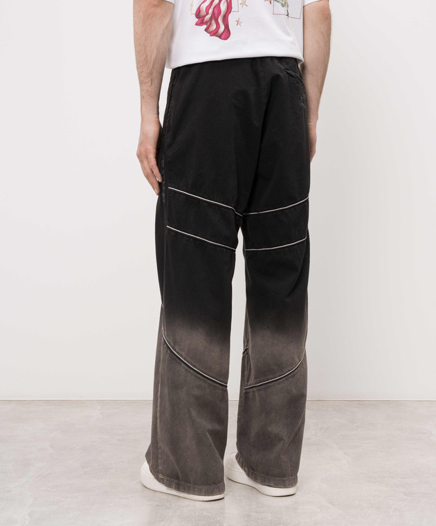 Off-White Черные брюки Offline Slouchy 44MCJ03LS26F001 изображение 4