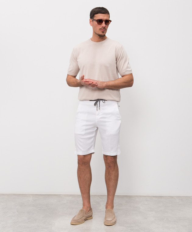 MooRER Бежевая футболка JUDE JUDESI5 изображение 2